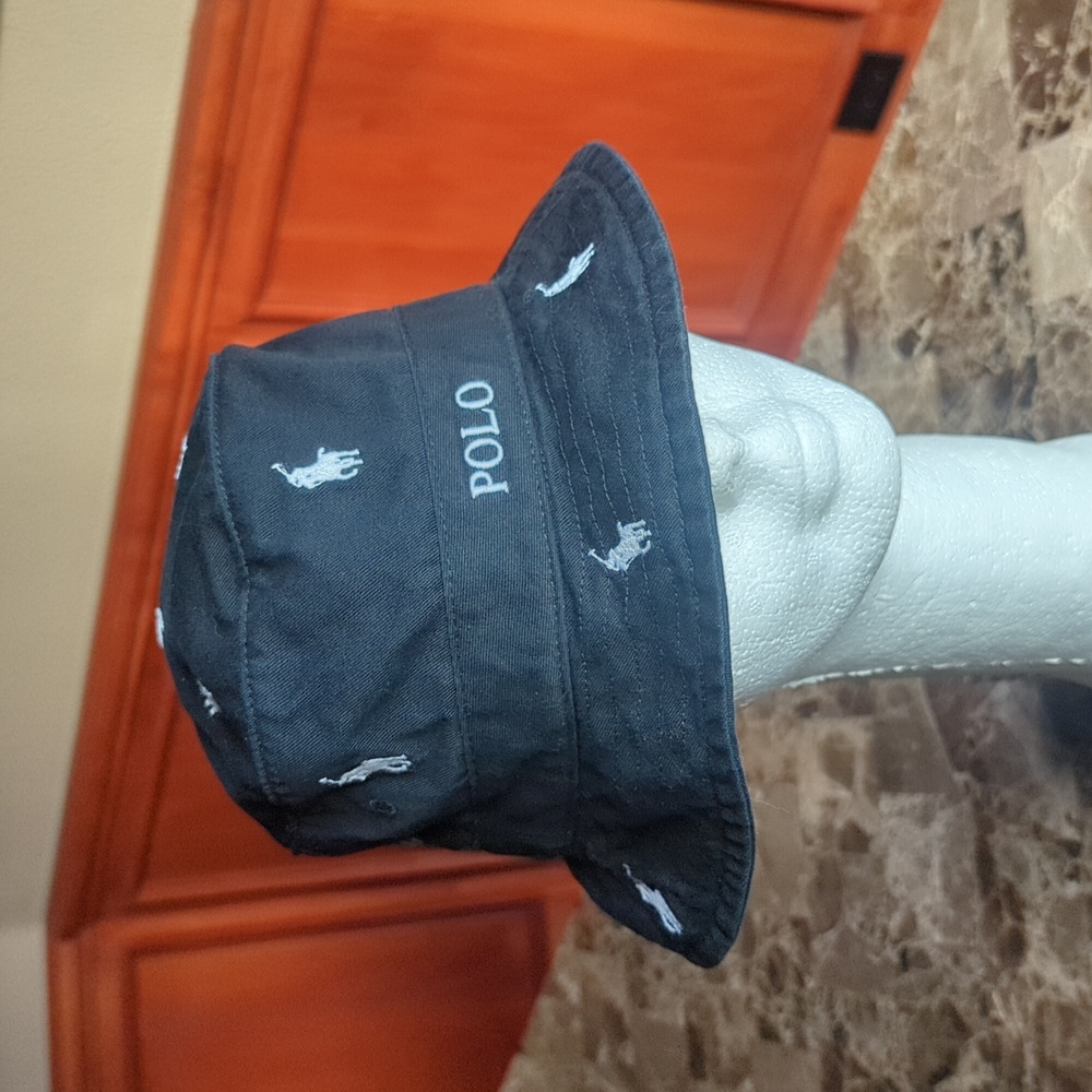 Polo Ralph Lauren bucket hat with logos